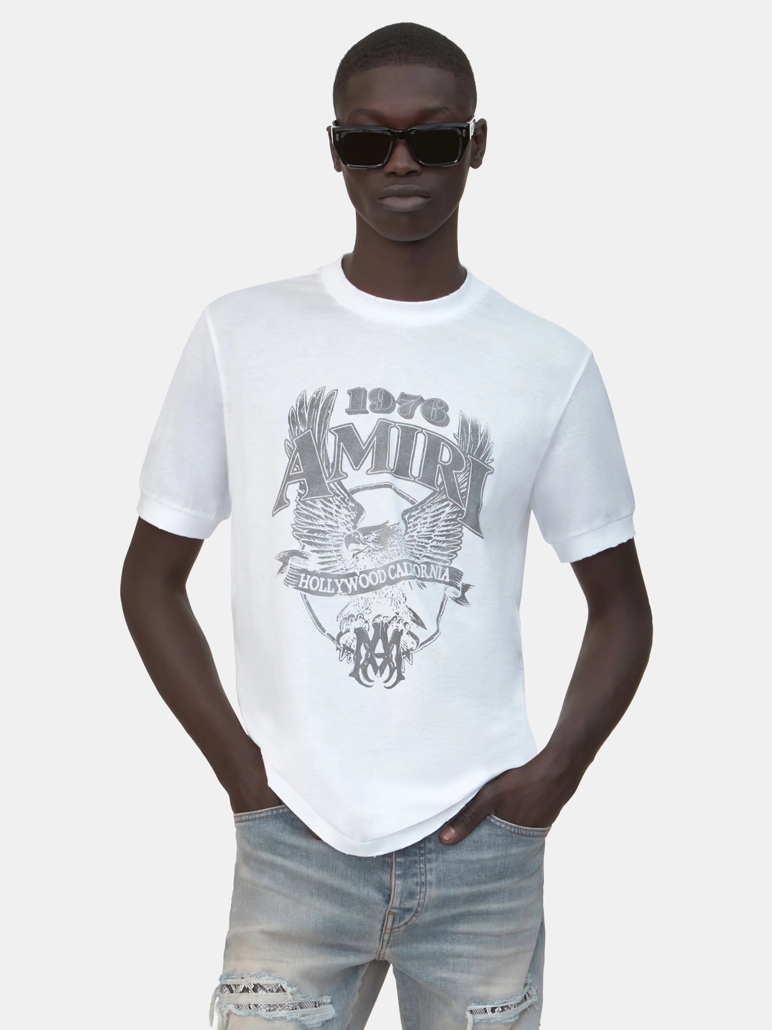 AMIRI EAGLE TEE - White - Image 3
