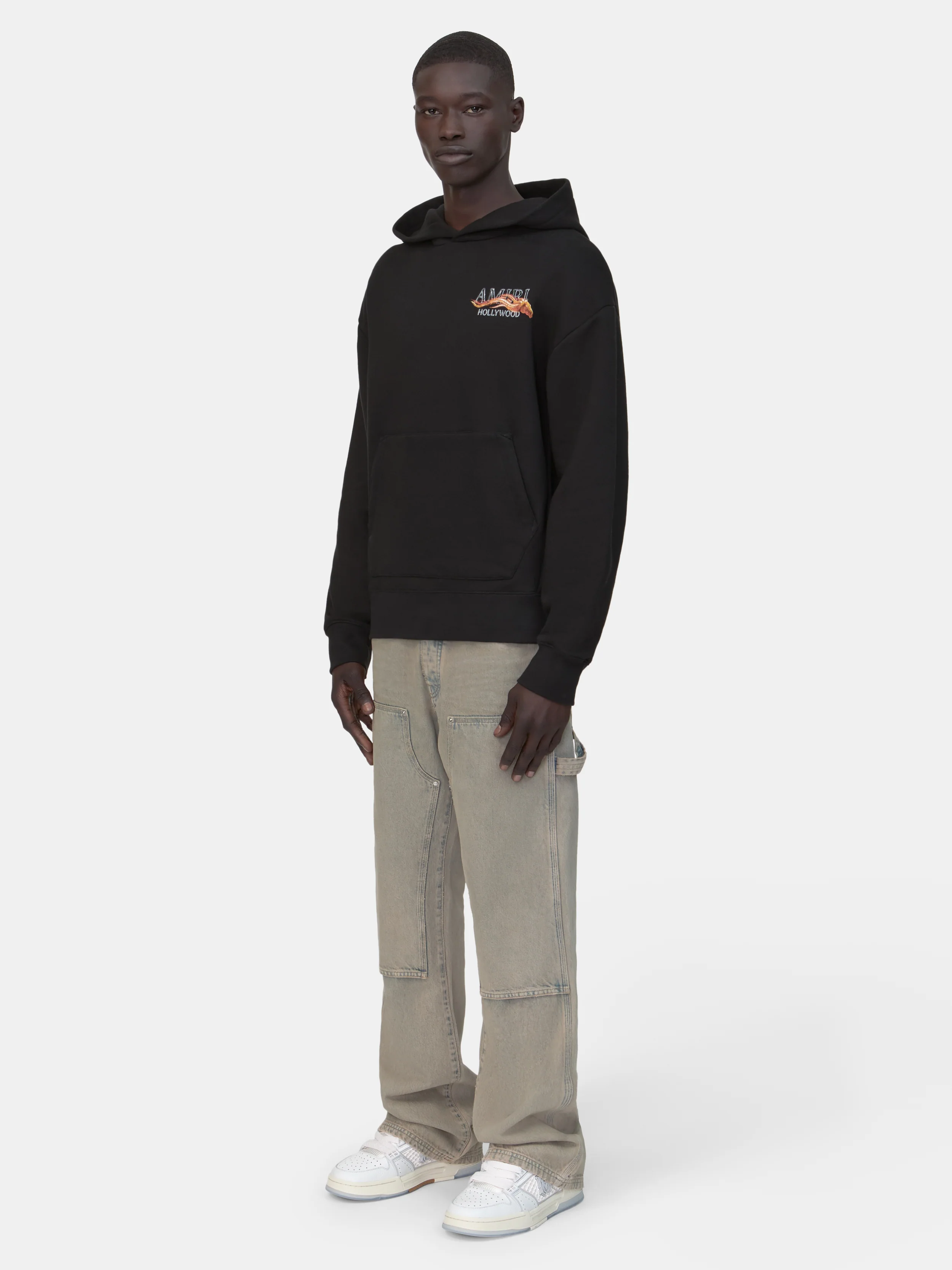 AMIRI HOLLYWOOD HORSE HOODIE - Black - Image 3