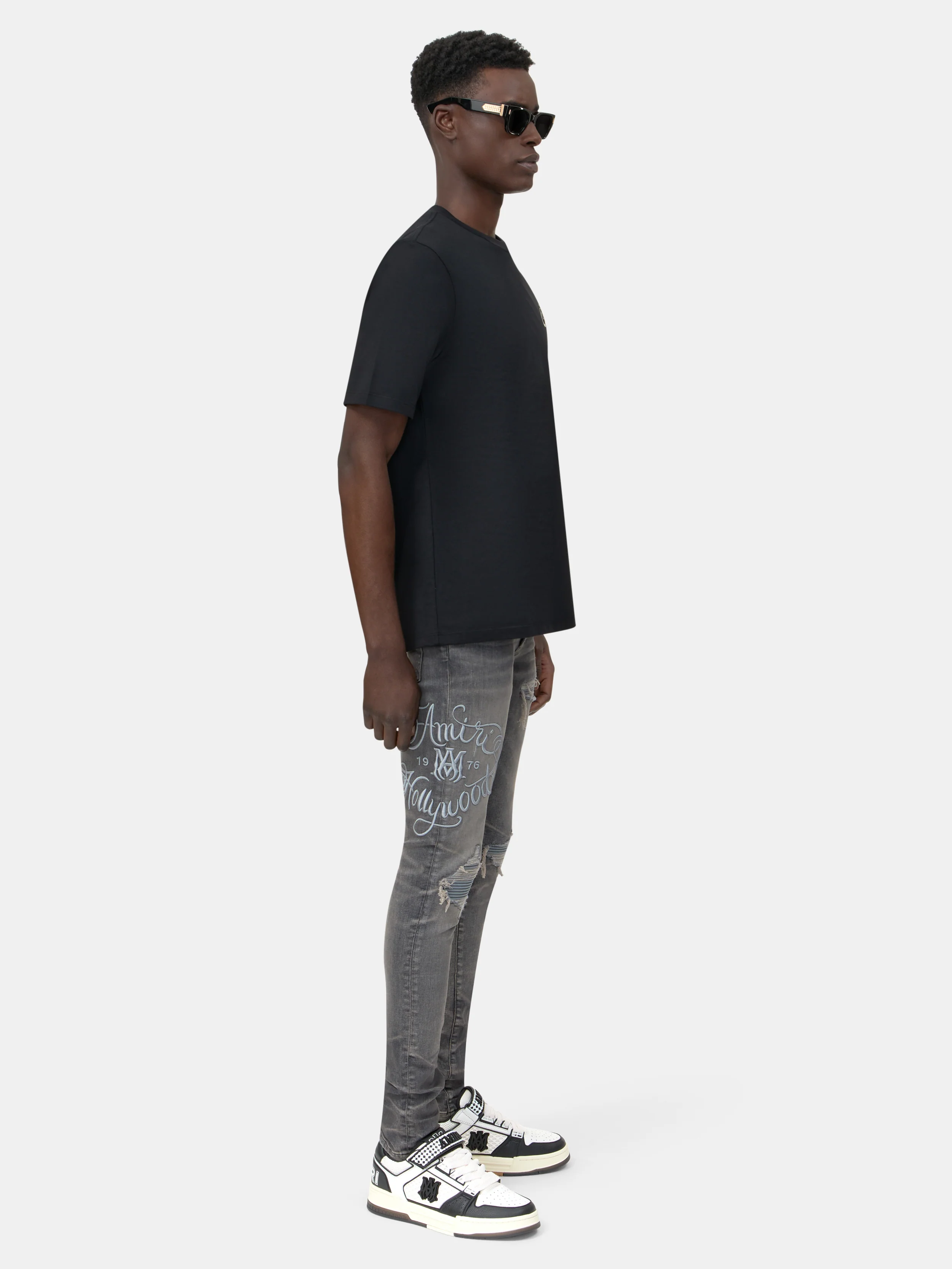 AMIRI HOLLYWOOD MX1 JEAN - Steel Grey - Image 3