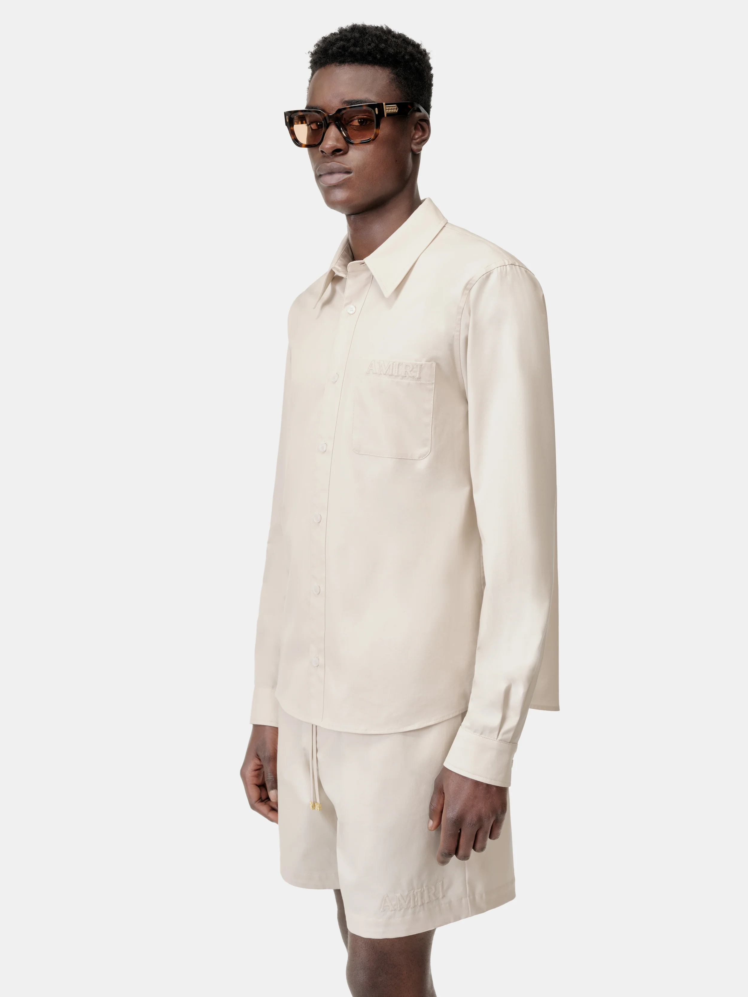 AMIRI LONG SLEEVE SHIRT - Alabaster - Image 4