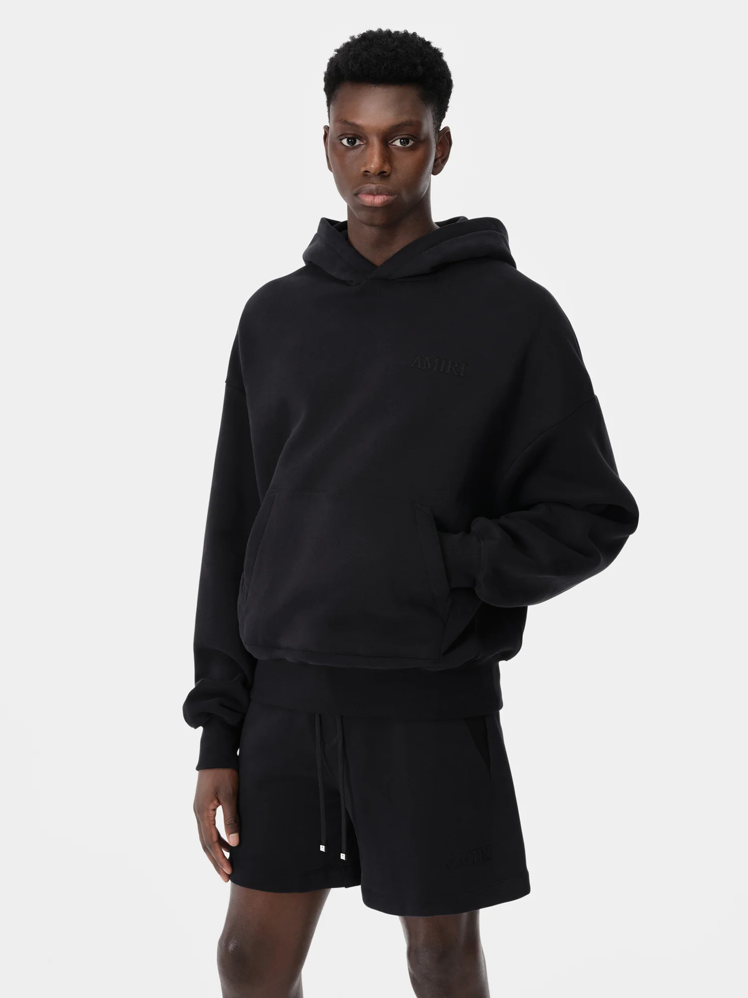 AMIRI OVERSIZED HOODIE - Black - Image 3
