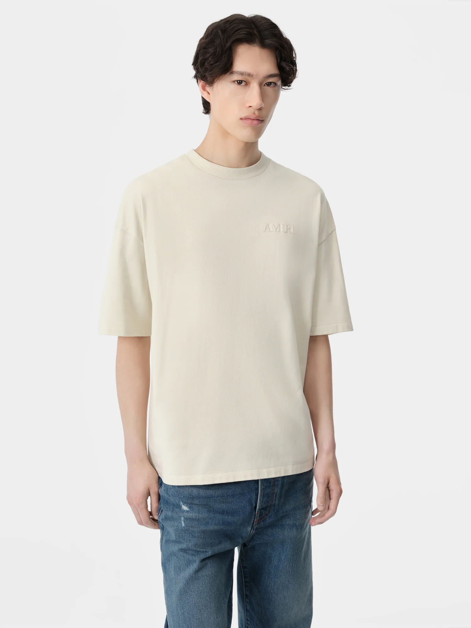 AMIRI OVERSIZED TEE - Birch - Image 3