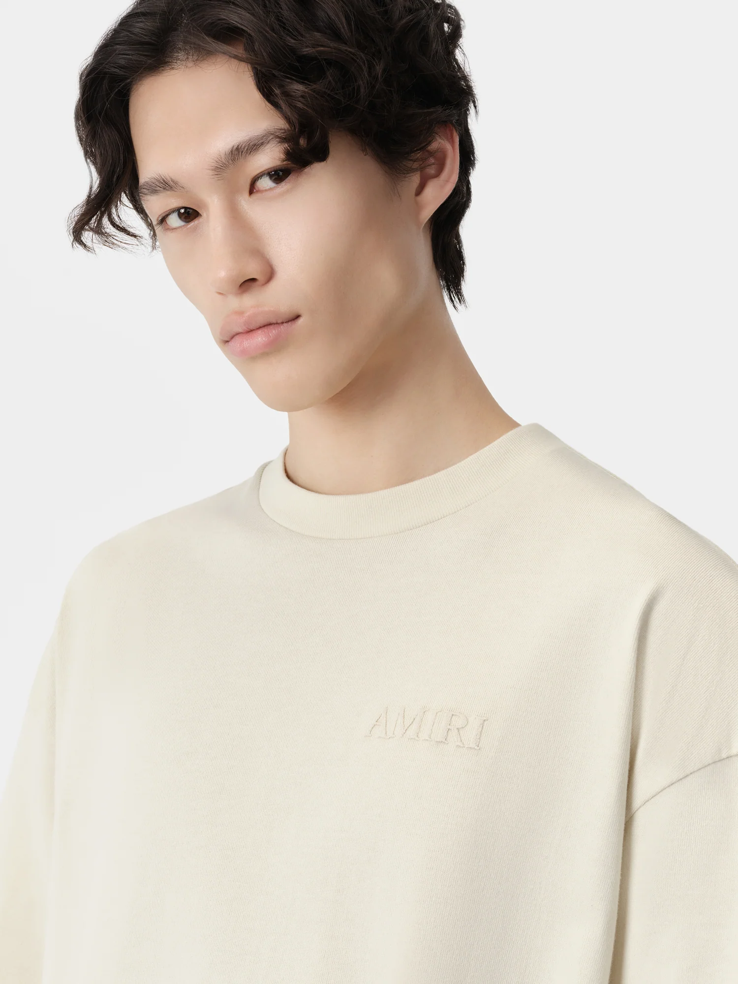 AMIRI OVERSIZED TEE - Birch - Image 5