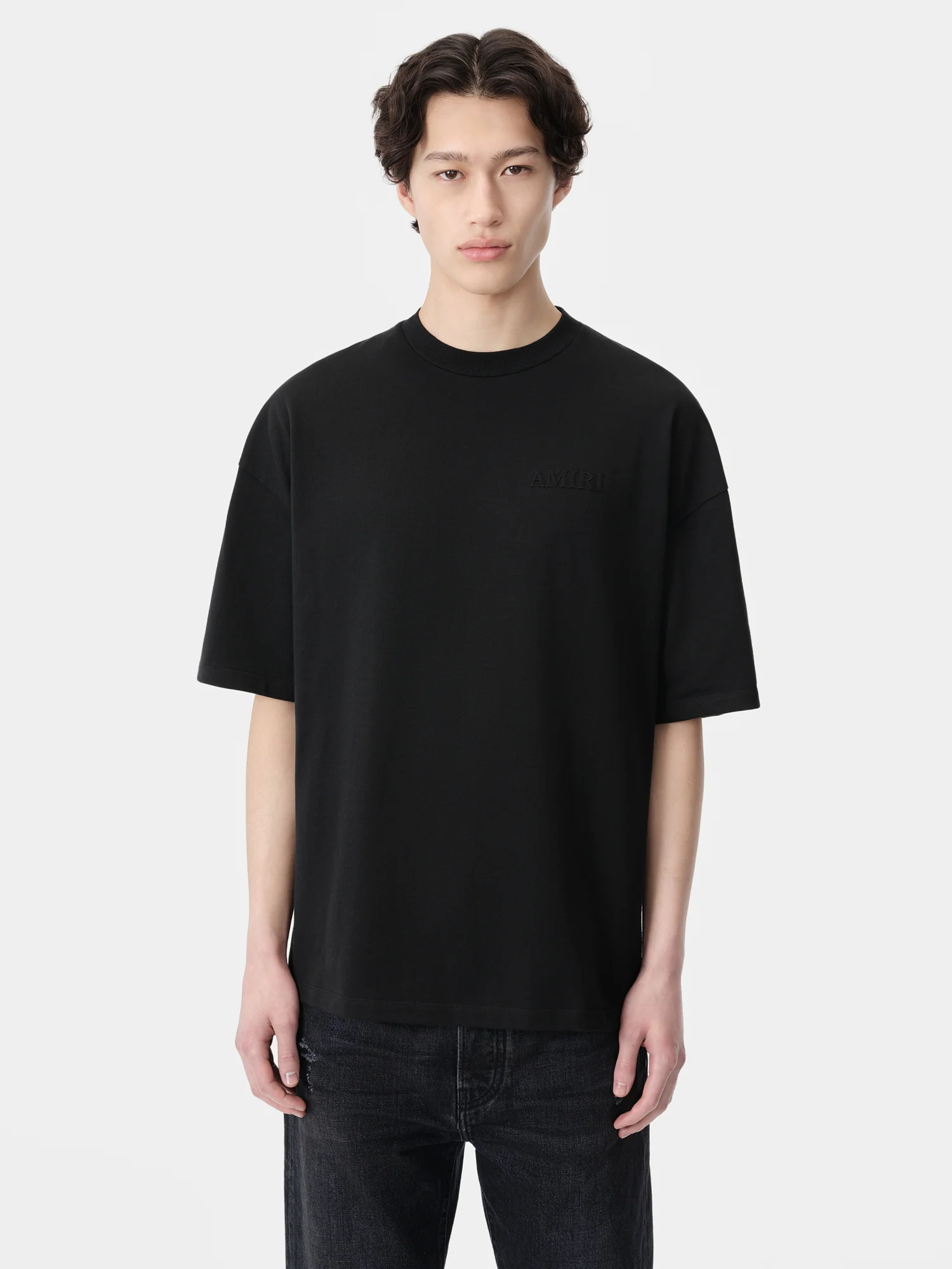 AMIRI OVERSIZED TEE - Black - Image 3