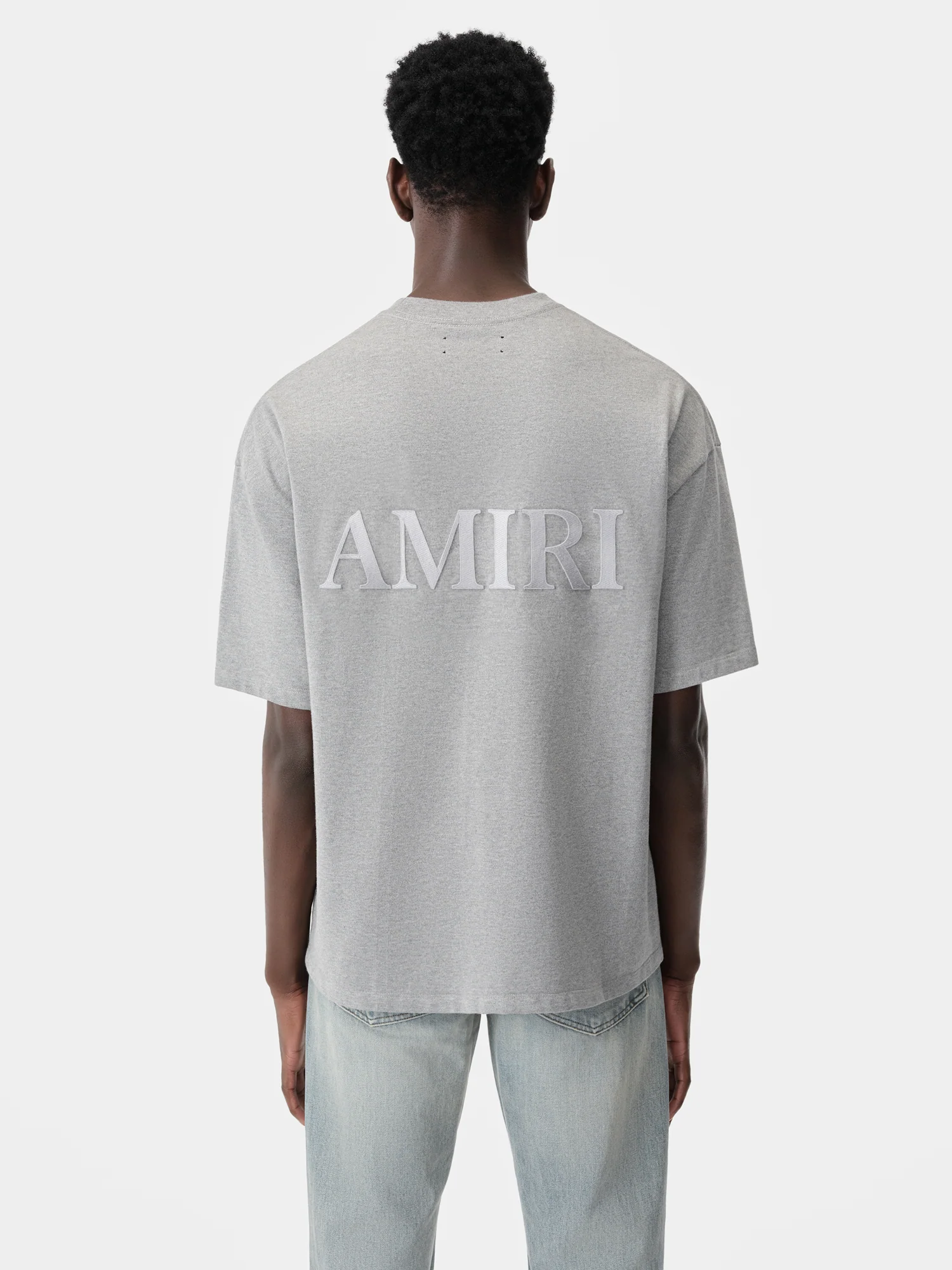 AMIRI OVERSIZED TEE - Grey - Image 4
