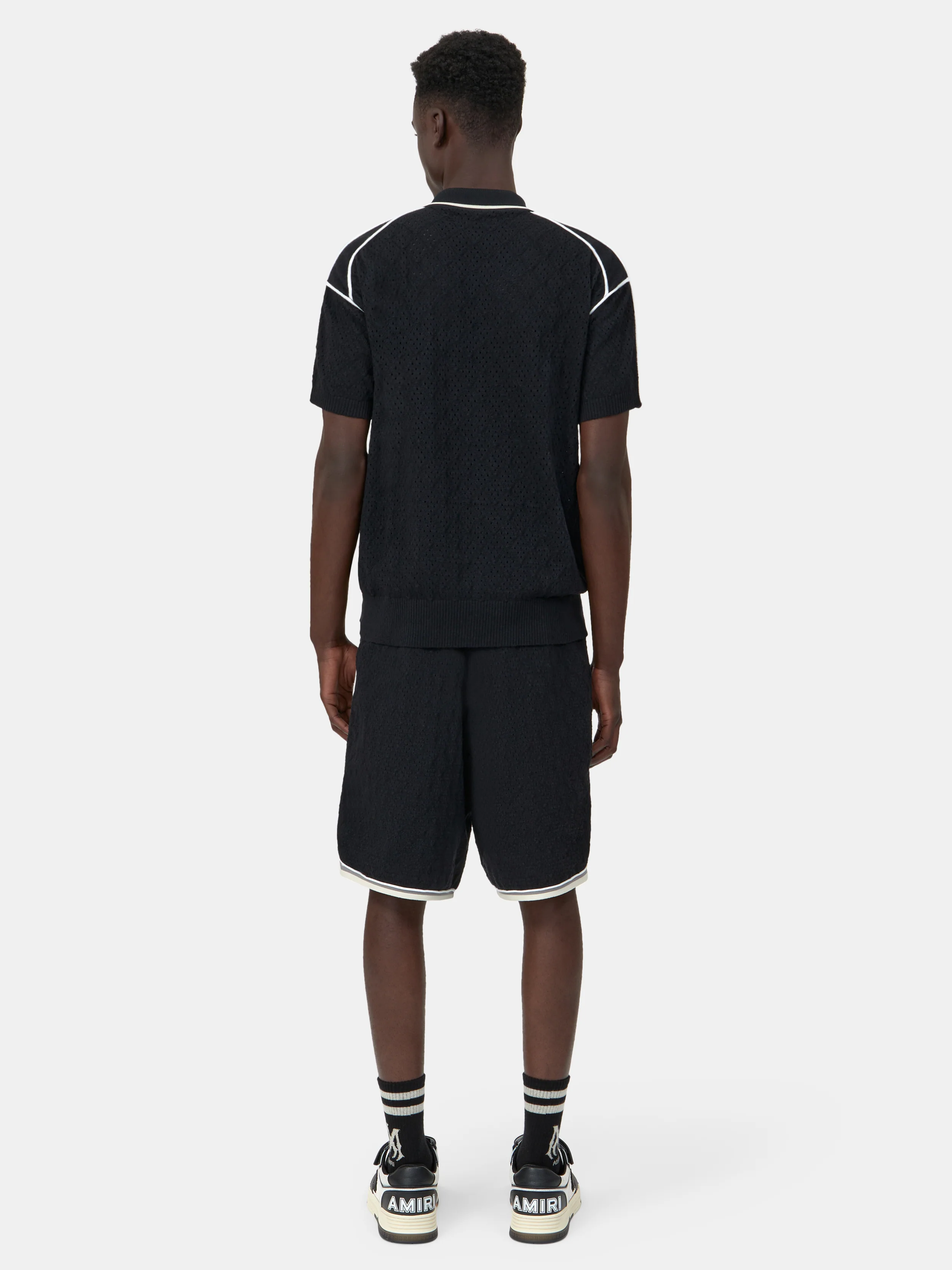 AMIRI SPORT CREST SHORT - Black - Image 4