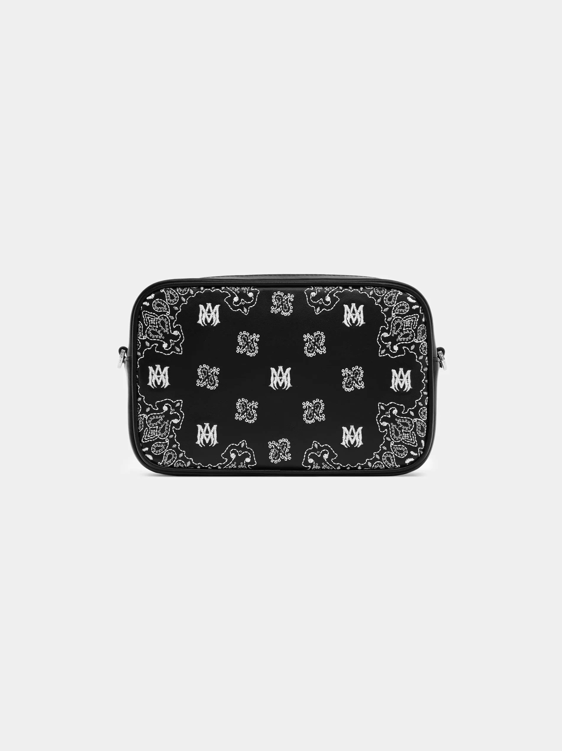 BANDANA EMBROIDERED CAMERA CASE - Black - Image 3