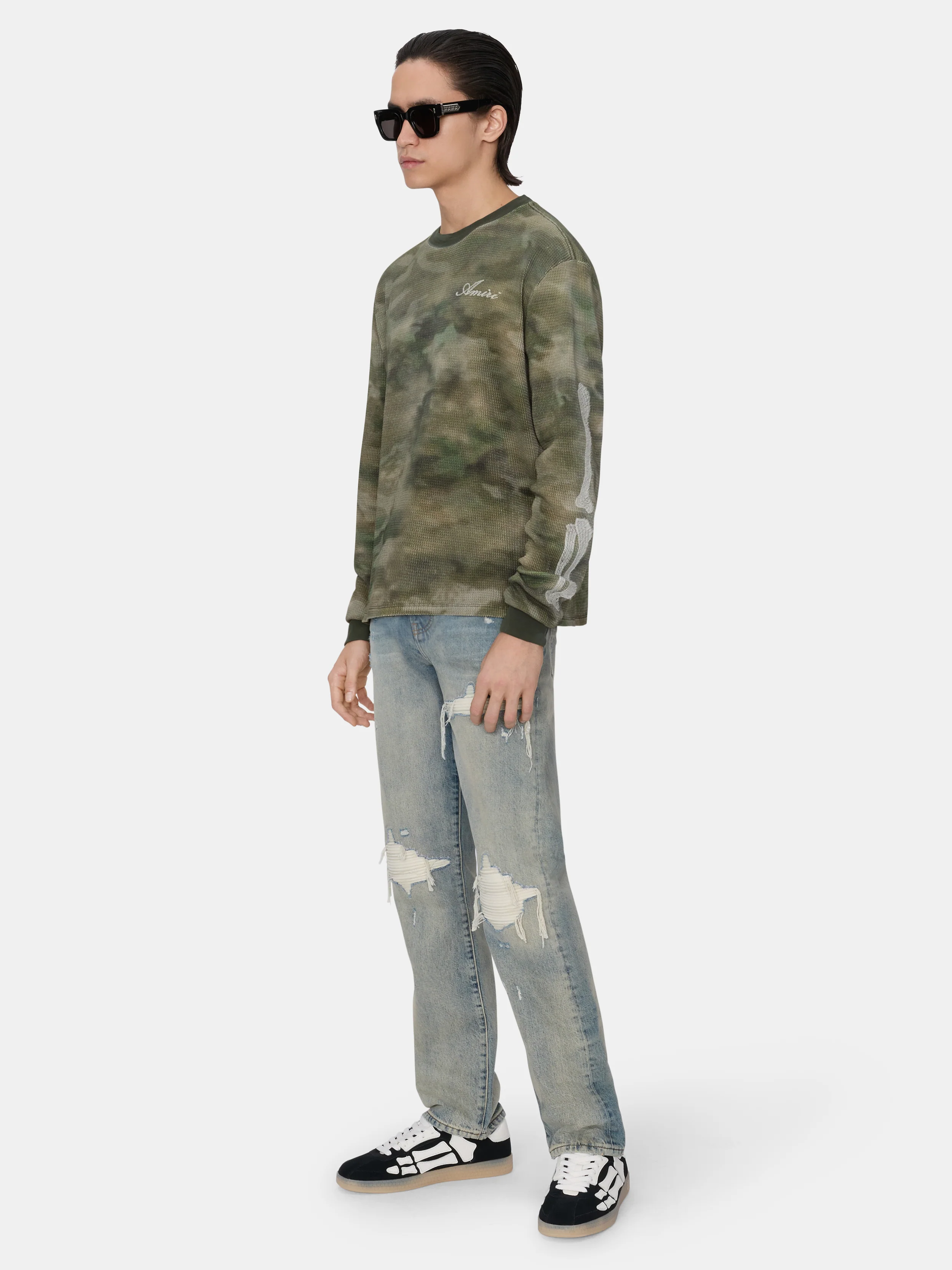 BONES LONG SLEEVE TEE - CAMO - Image 3