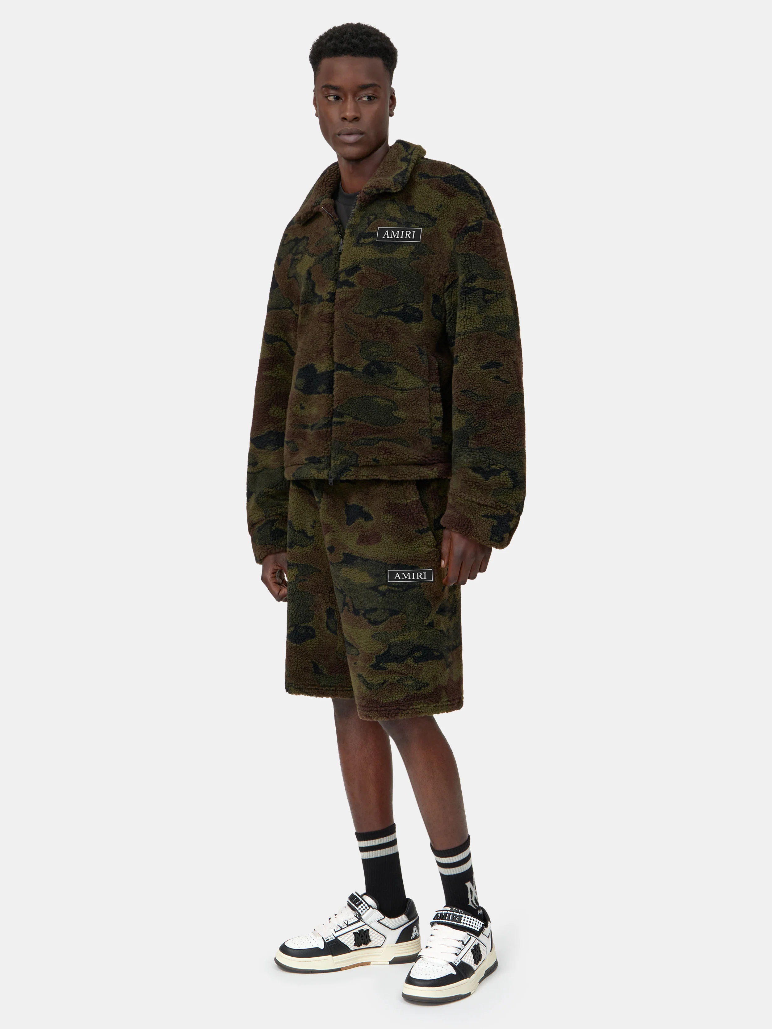 CAMO FLEECE SHORT - Camo - Image 3