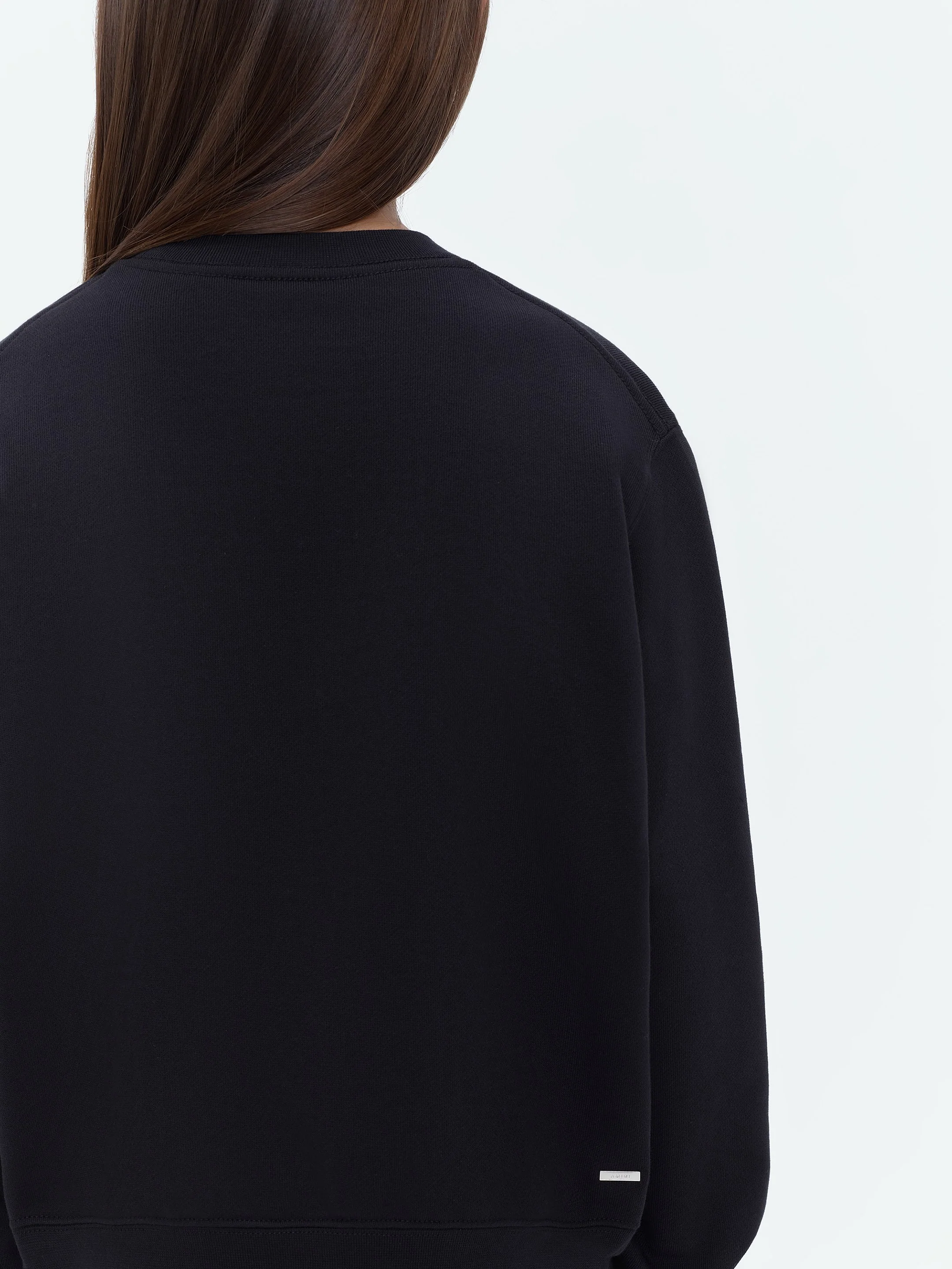 KIDS - AMIRI STAGGERED SCRIBBLE CREWNECK - Black - Image 7