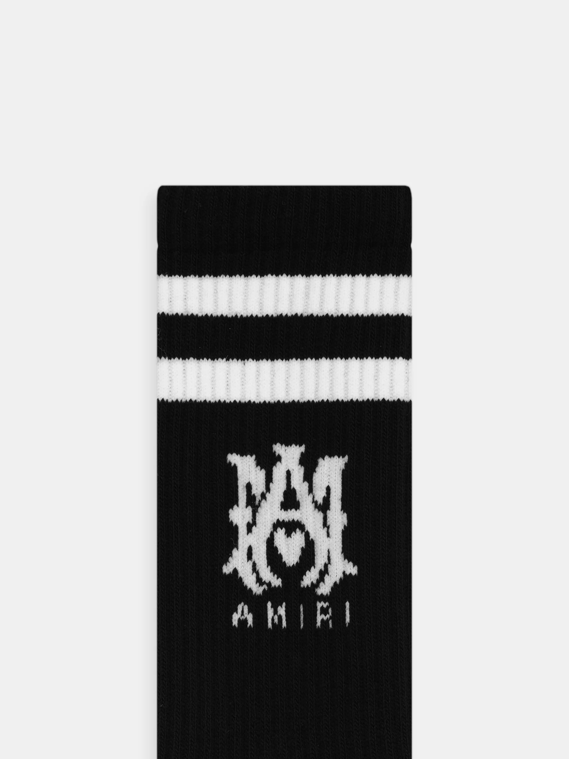MA CORE LOGO SOCKS - Black White - Image 3