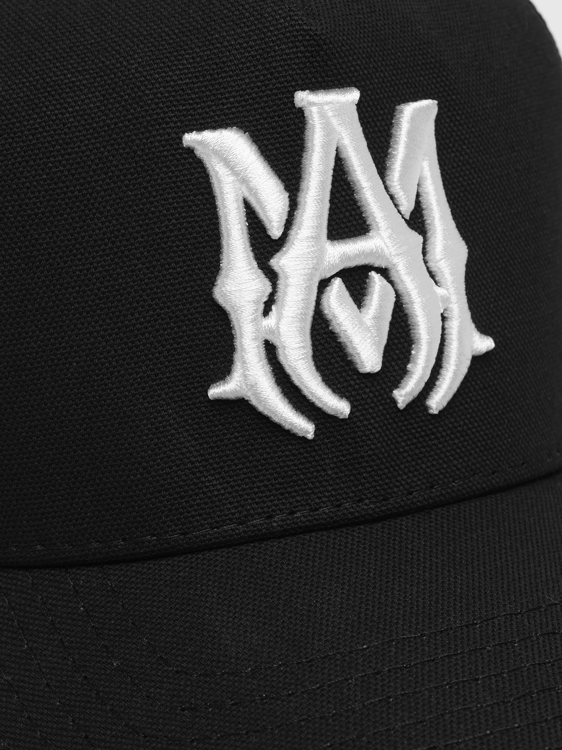 MA Logo Trucker Hat - Black/White - Image 4