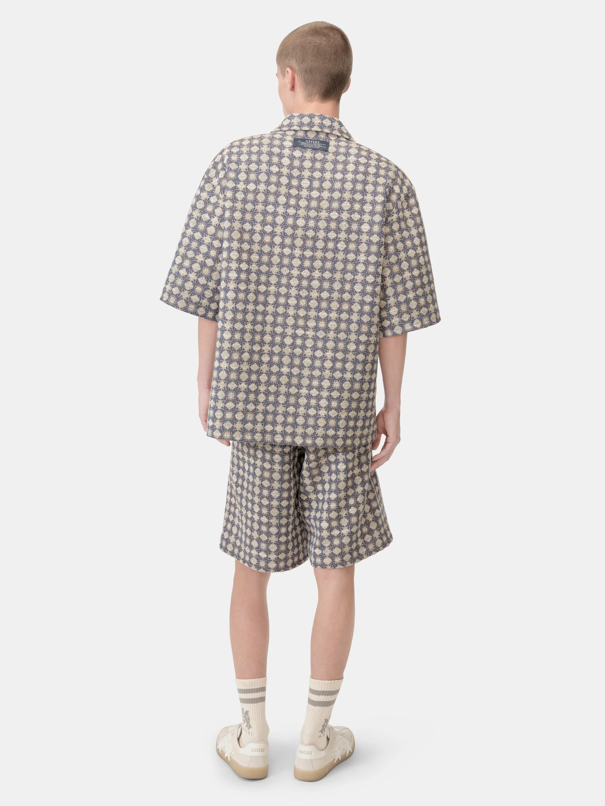 MA QUAD BOUCLE CAMP SHIRT - Midnight Blue - Image 5