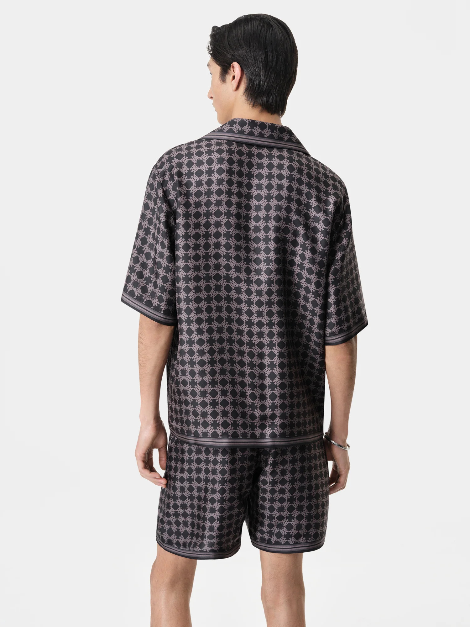 MA QUAD BOWLING SHIRT - Black - Image 4