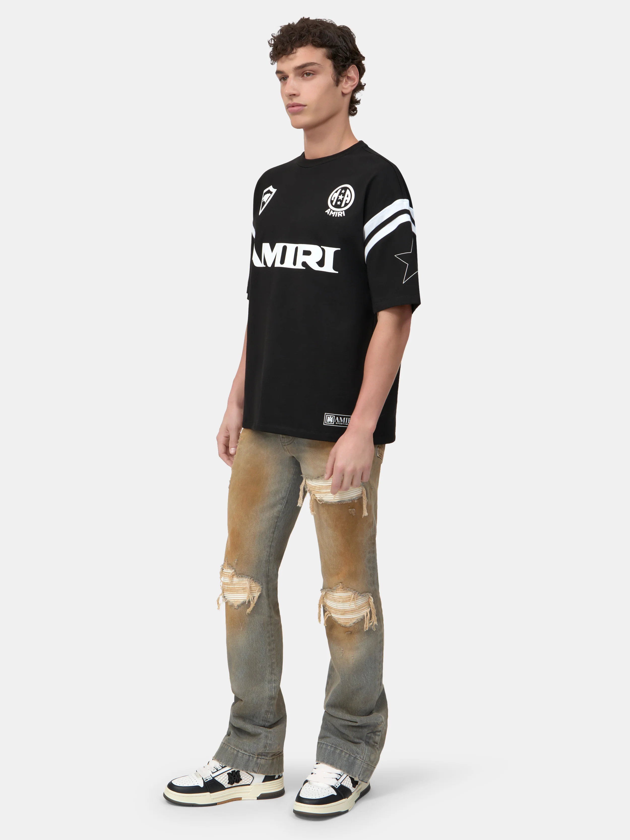 MX1 STRAIGHT FLARE JEAN - Rust Indigo - Image 3