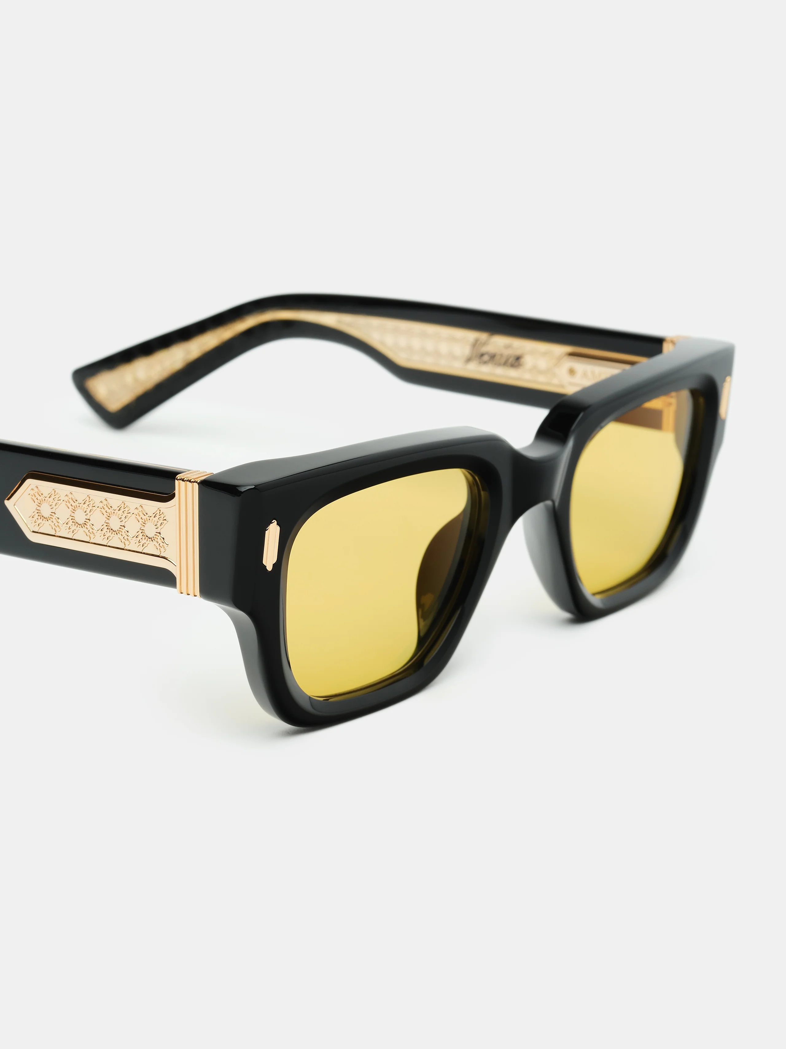 VENICE SUNGLASSES - Black Yellow - Image 6