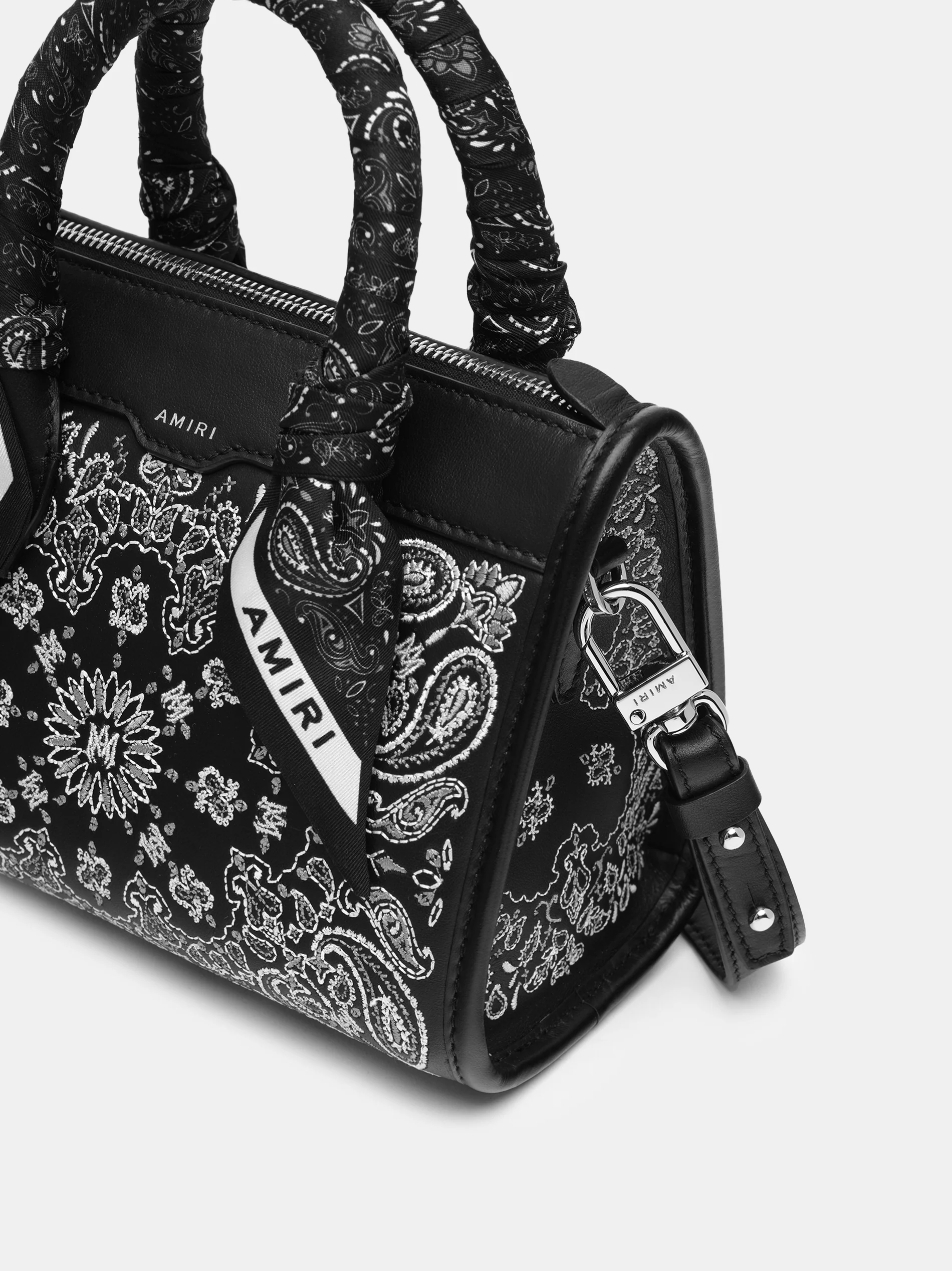 WOMEN - BANDANA MICRO TRIANGLE - Black - Image 5