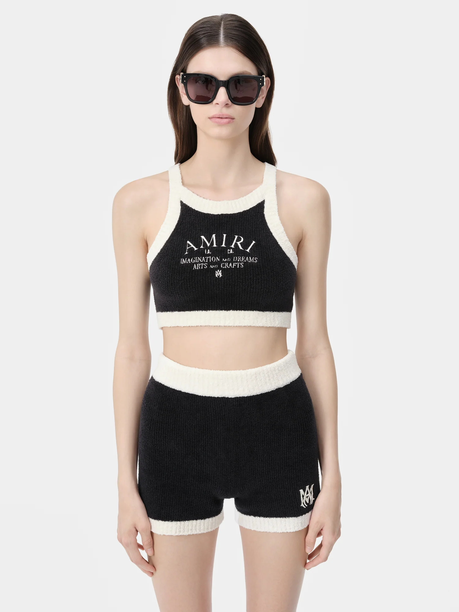 WOMEN - WOMEN'S AMIRI ARTS DISTRICT TANK - Black - Image 3