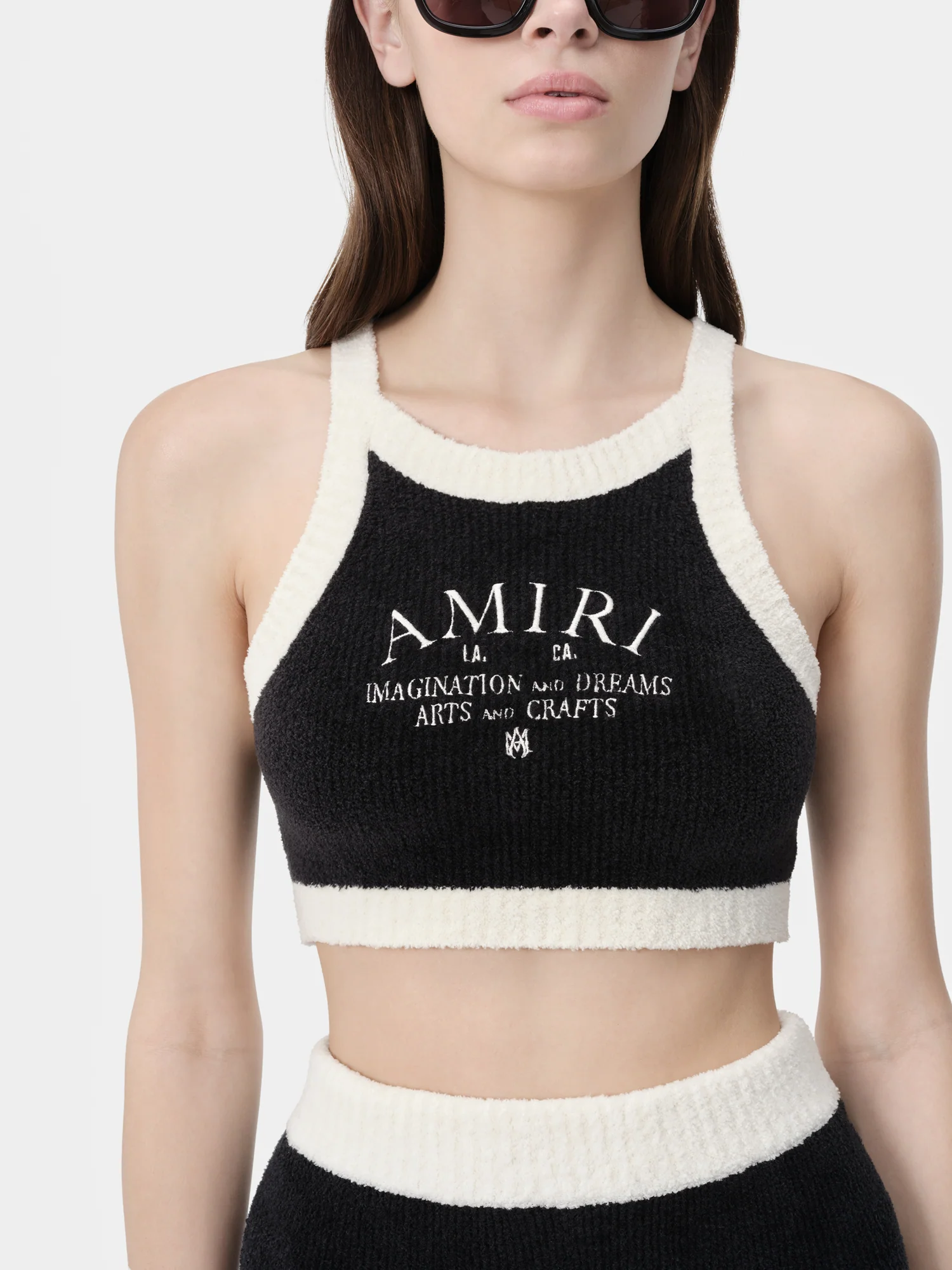WOMEN - WOMEN'S AMIRI ARTS DISTRICT TANK - Black - Image 5