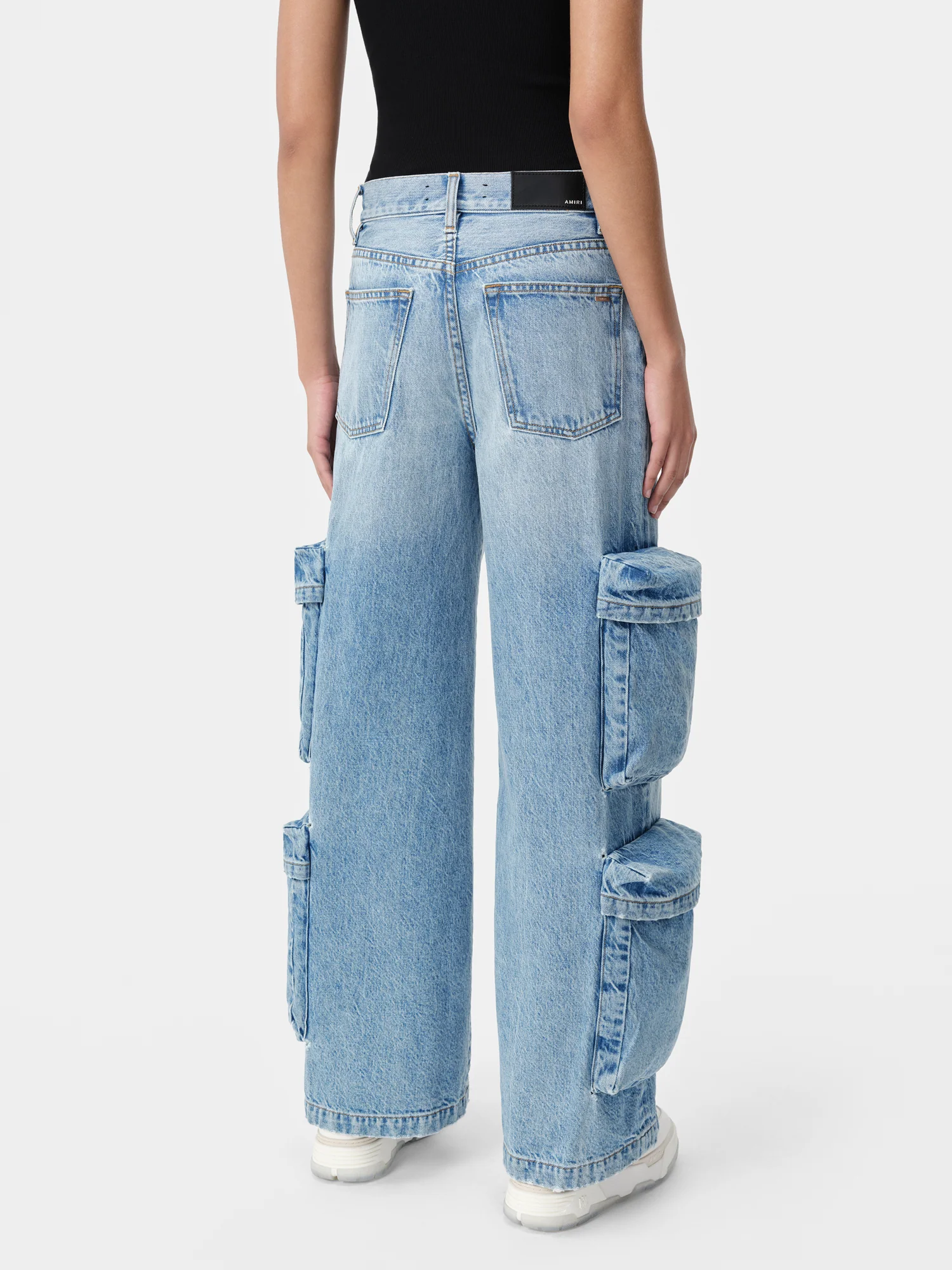 WOMEN - WOMEN'S BAGGY CARGO JEAN - ANTIQUE INDIGO - Image 5