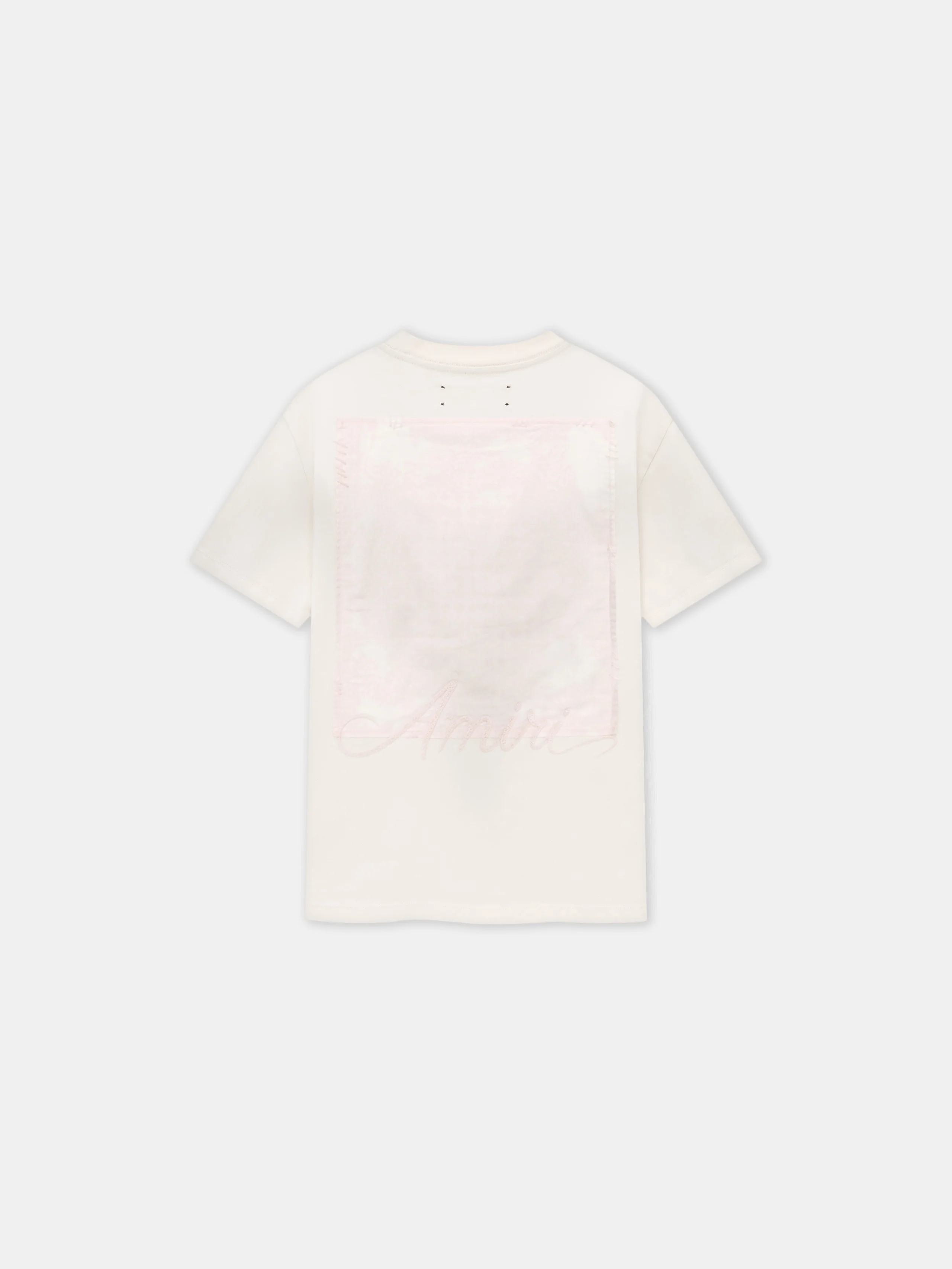 WOMEN - WOMEN'S BLEACH BANDANA PATCH TEE - Alabaster - Image 3