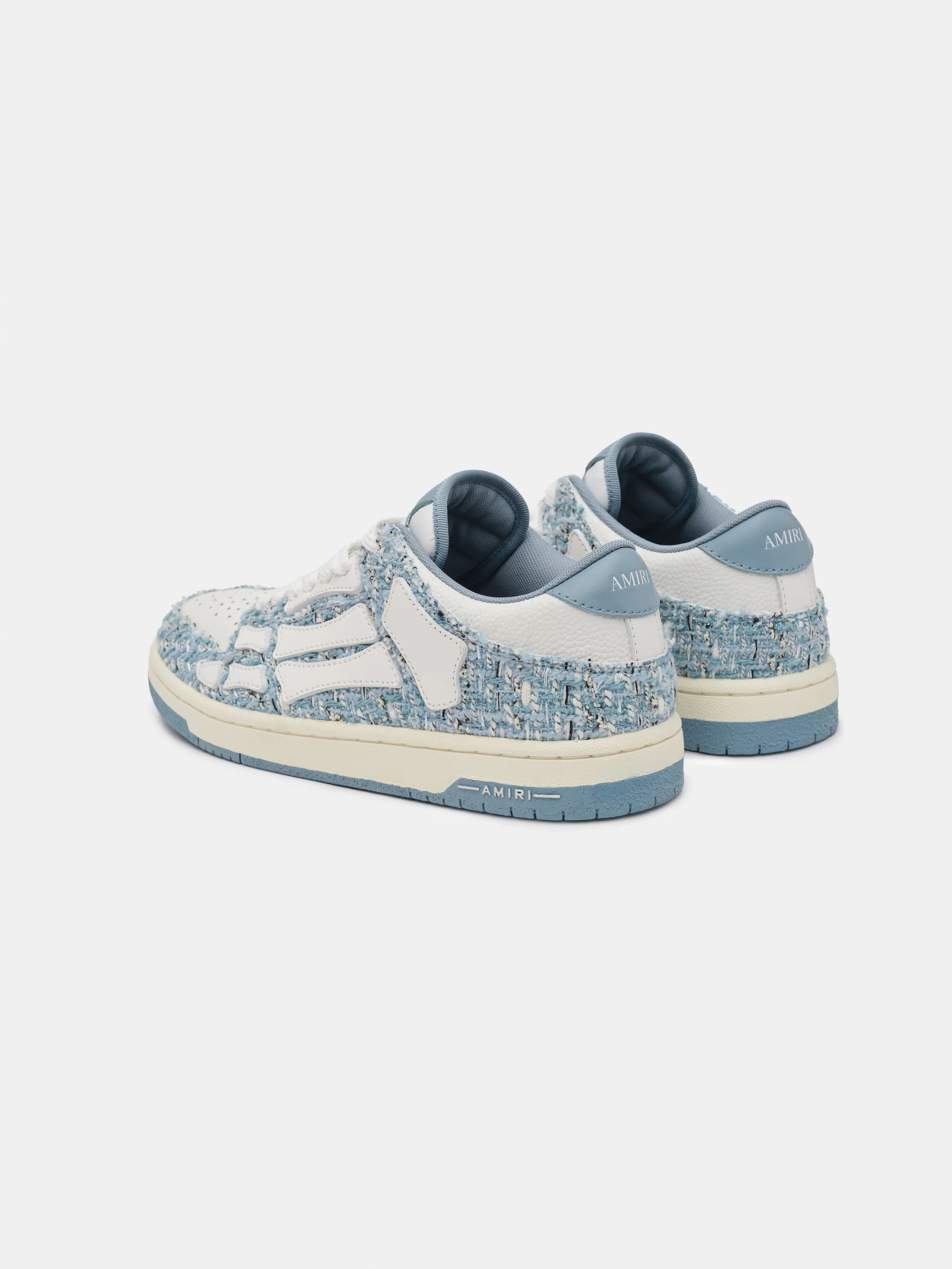 WOMEN - WOMEN'S BOUCLE SKEL TOP LOW - Ashley Blue - Image 4