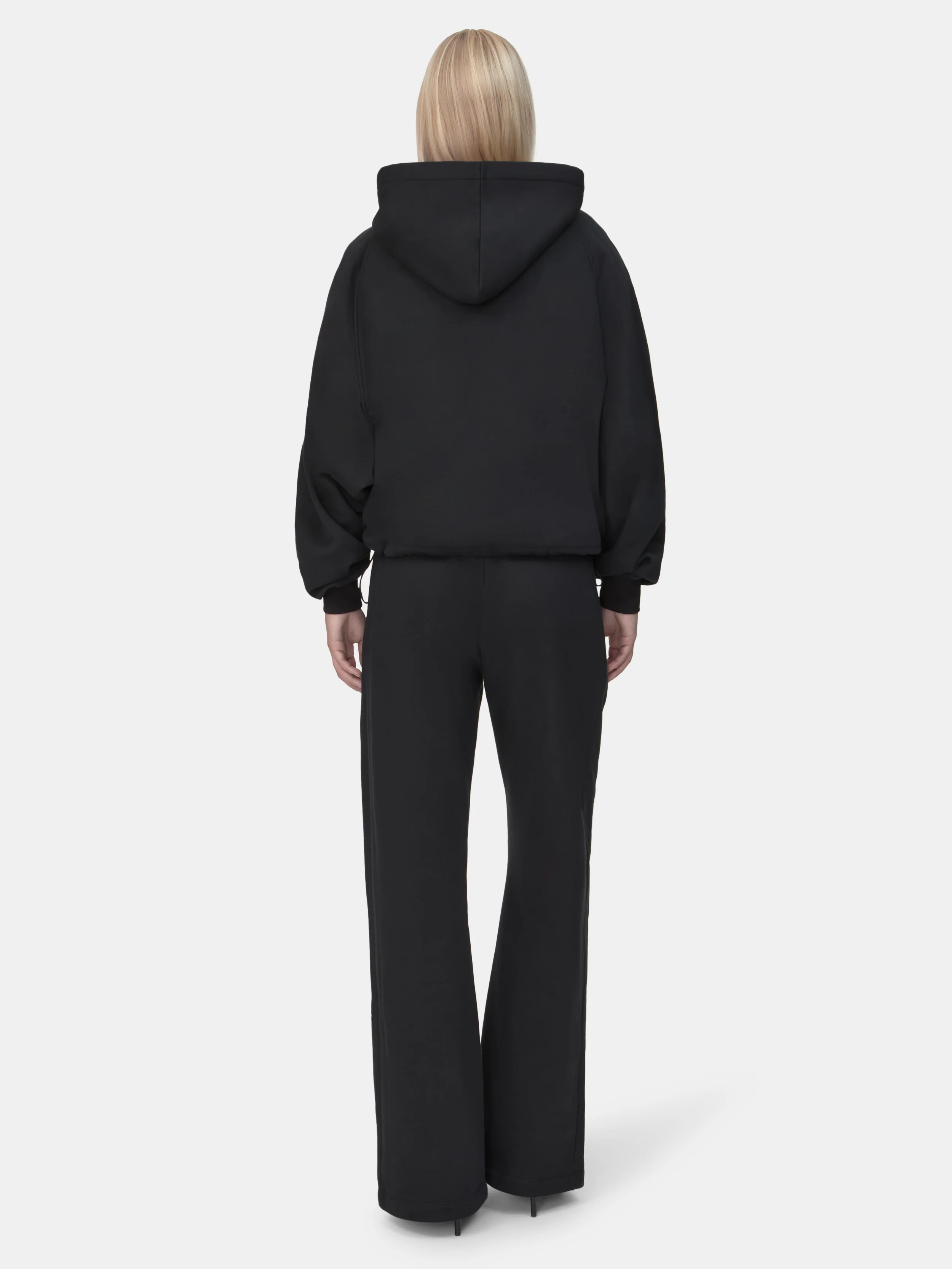 WOMEN - WOMEN'S MA DROP SHOULDER HOODIE - Black - Image 4