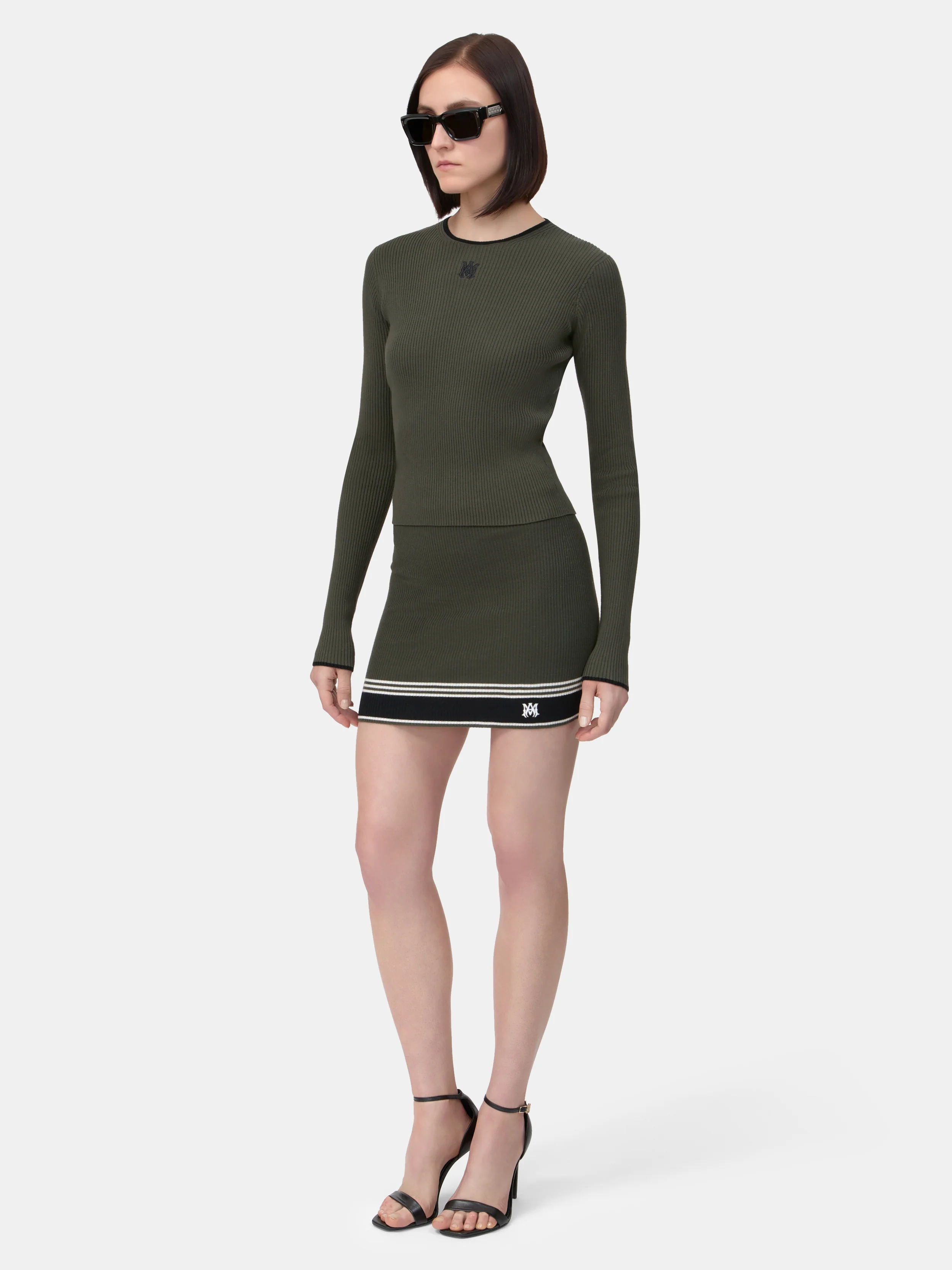 WOMEN - WOMEN'S MA LONG SLEEVE TEE - Dark Sage - Image 3