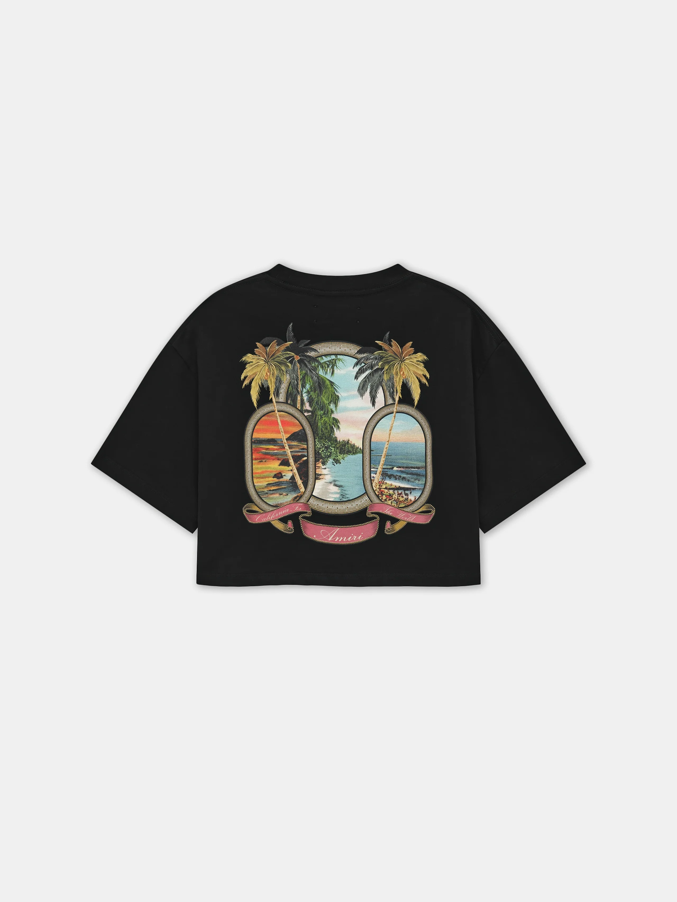 WOMEN - WOMEN'S MA PARADISE CROPPED TEE - Black - Image 3