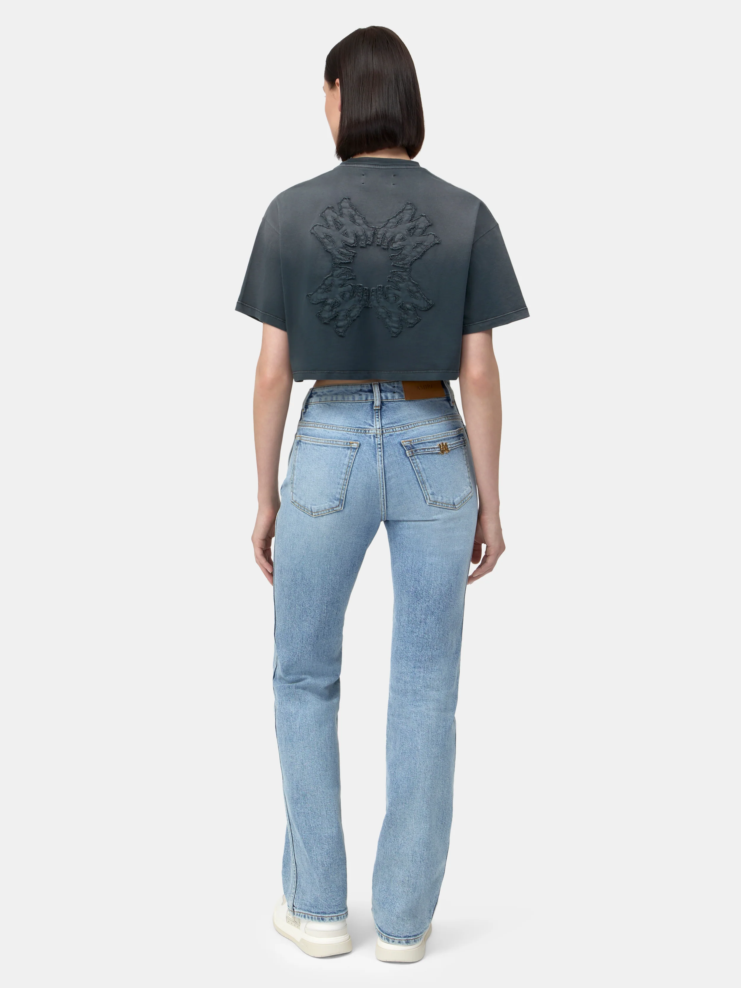 WOMEN - WOMEN'S MA QUAD CROPPED TEE - Black - Image 4