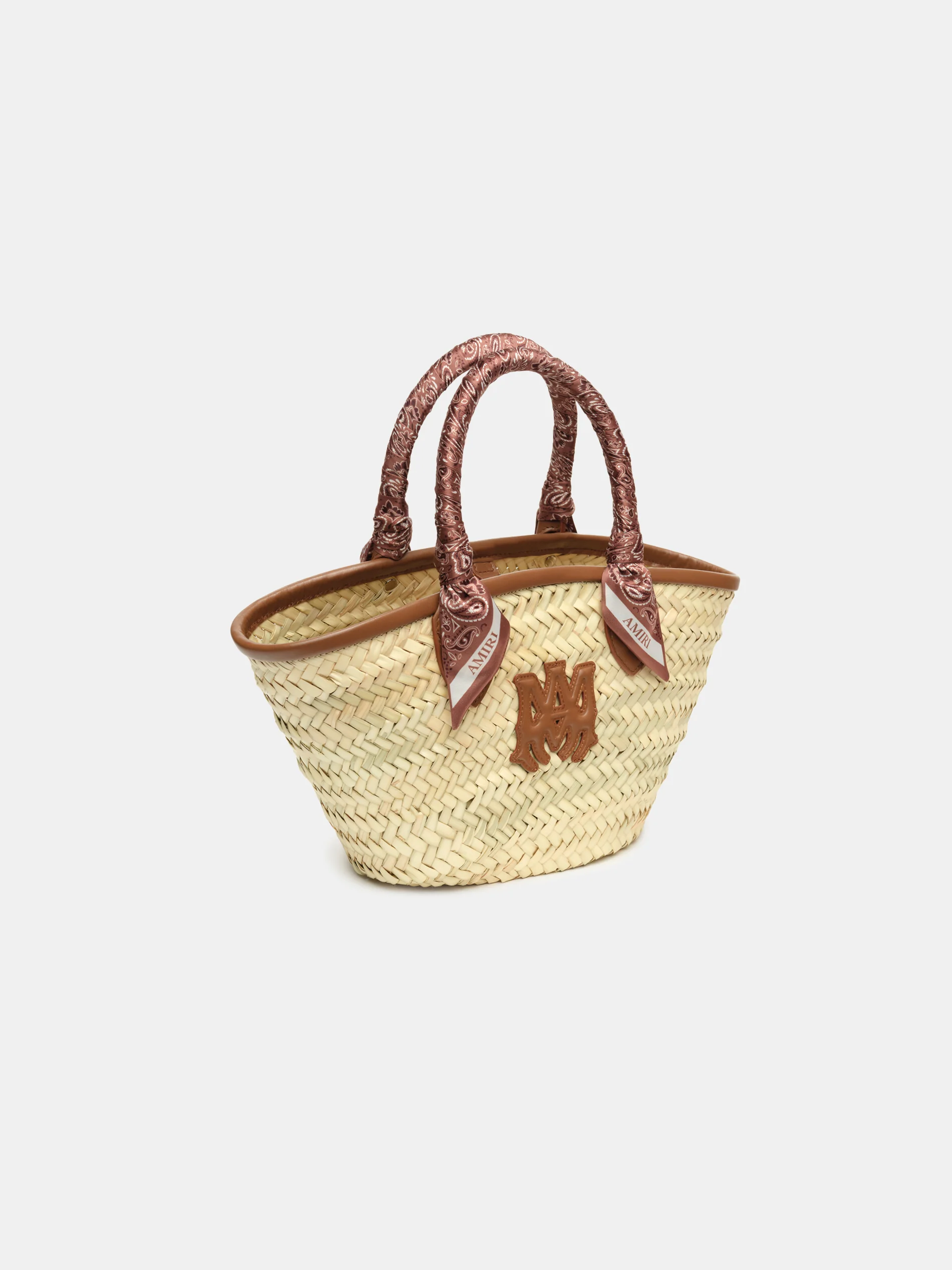 WOMEN - WOMEN'S MA RAFFIA MICRO TOTE - Brown - Image 3