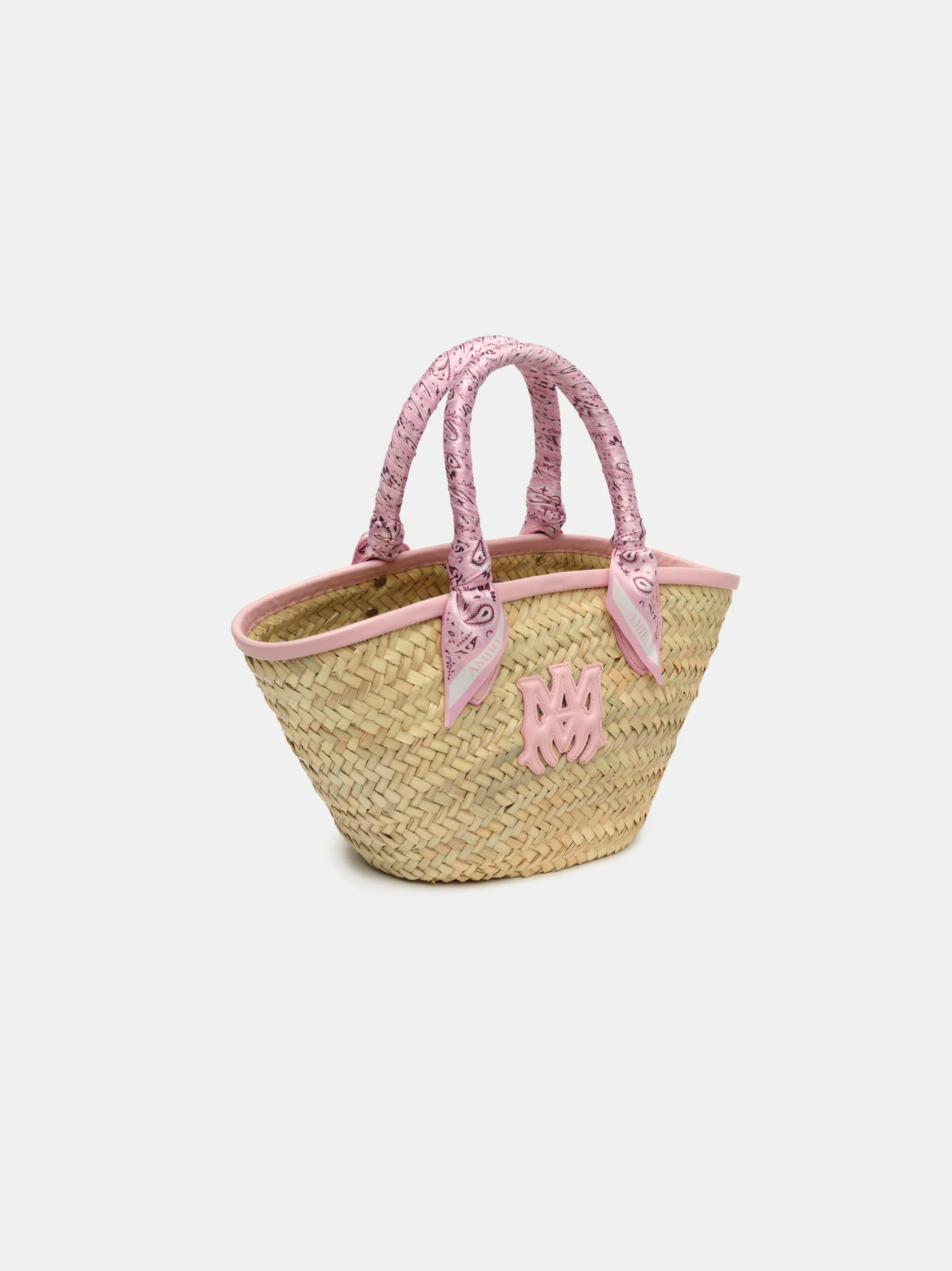 WOMEN - WOMEN'S MA RAFFIA MICRO TOTE - Dusk Pink - Image 3