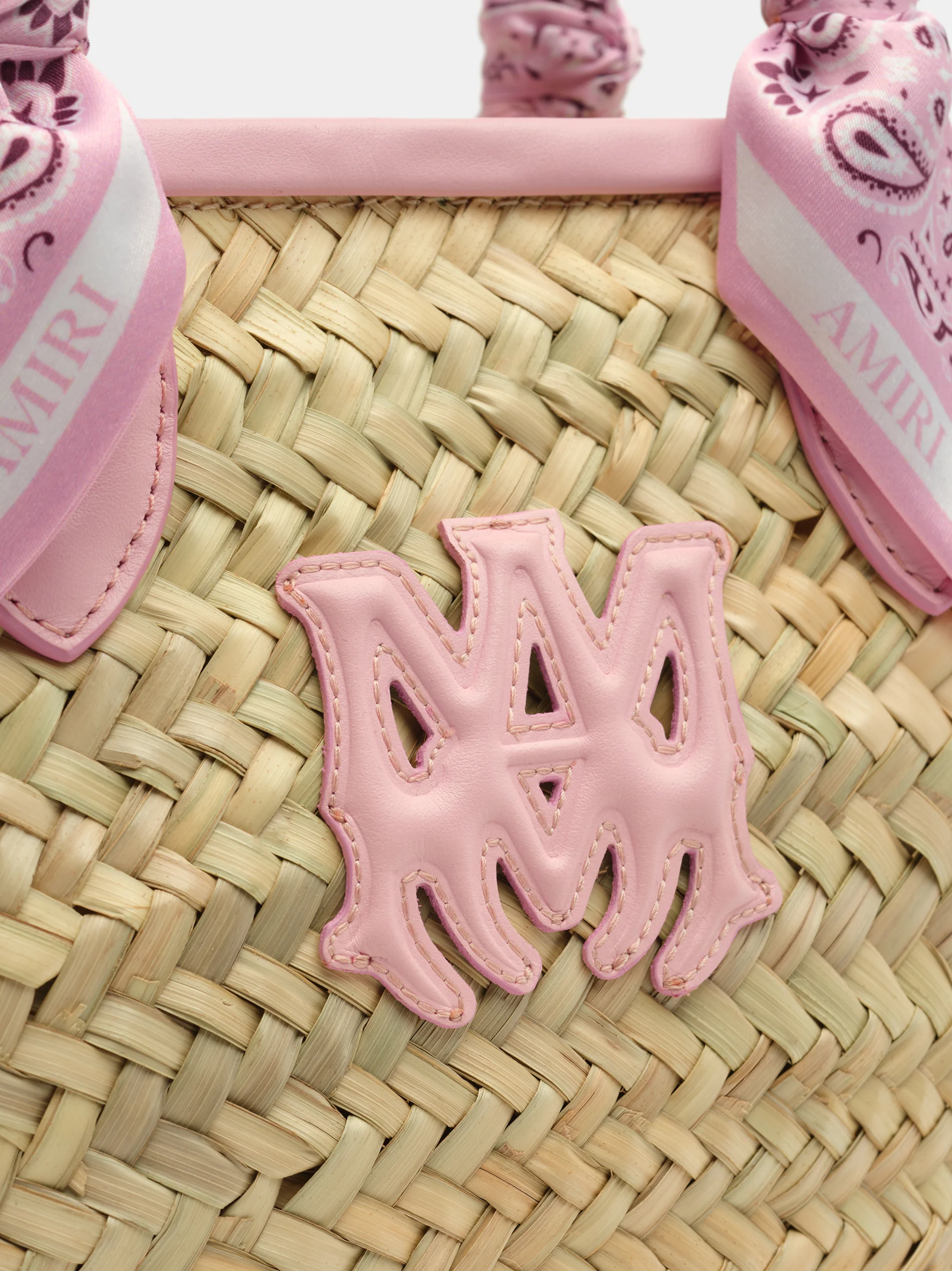 WOMEN - WOMEN'S MA RAFFIA MICRO TOTE - Dusk Pink - Image 4