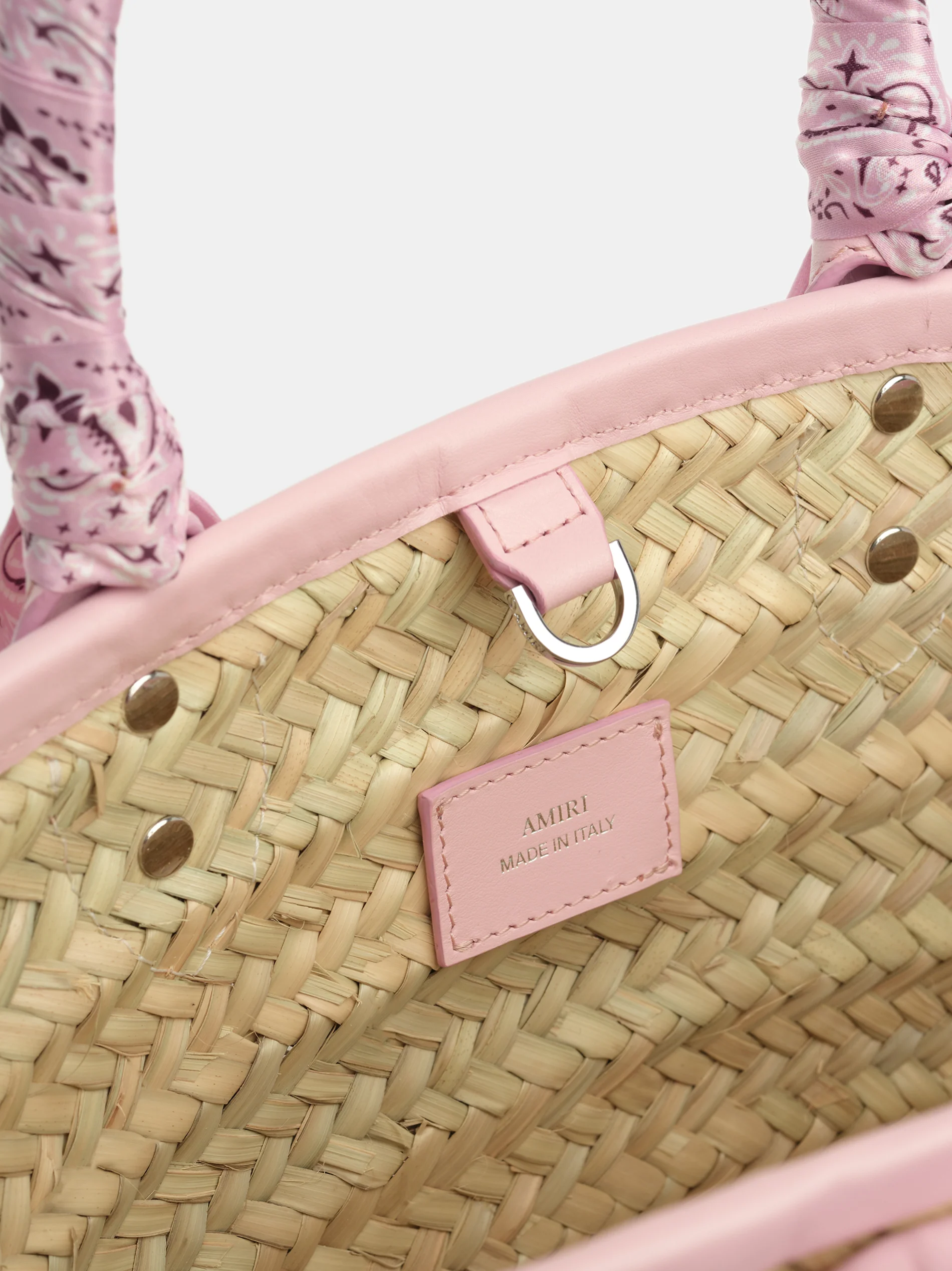 WOMEN - WOMEN'S MA RAFFIA MICRO TOTE - Dusk Pink - Image 5